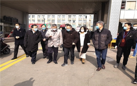 市委副书记、市长毛宏芳一行光临我司领导疫情防控及蔬菜供给保险工作工作