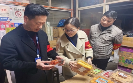 筑牢安全防线 守护禾城春节“菜篮子”